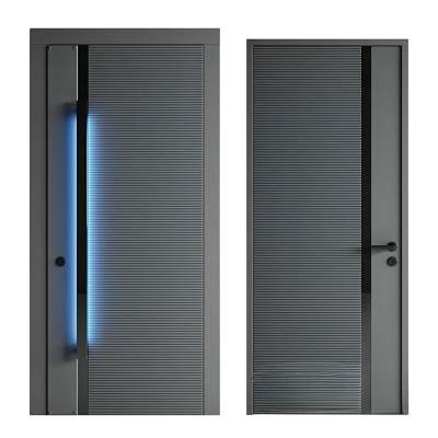 现代单开门 入户门 卧室门